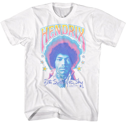 JIMI HENDRIX Eye-Catching T-Shirt, Both Sides