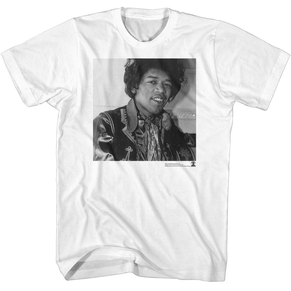 JIMI HENDRIX Eye-Catching T-Shirt, Smiling