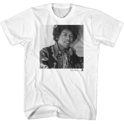 JIMI HENDRIX Eye-Catching T-Shirt, Smiling