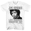 JIMI HENDRIX Eye-Catching T-Shirt, Live