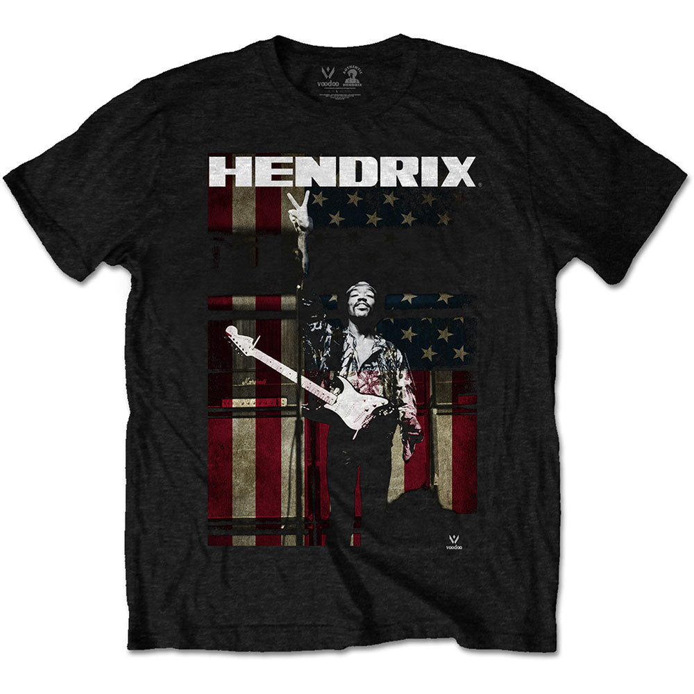 JIMI HENDRIX Attractive T-Shirt, Peace Flag