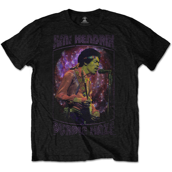 JIMI HENDRIX Attractive T-Shirt, Purple Haze Frame
