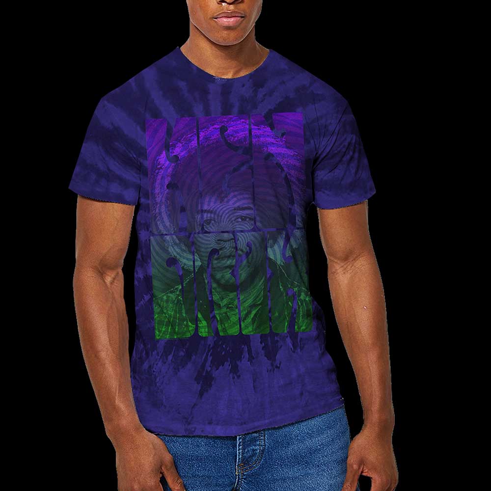 JIMI HENDRIX Attractive T-Shirt, Swirly Text