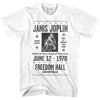 JANIS JOPLIN Eye-Catching T-Shirt, Louisville 1970