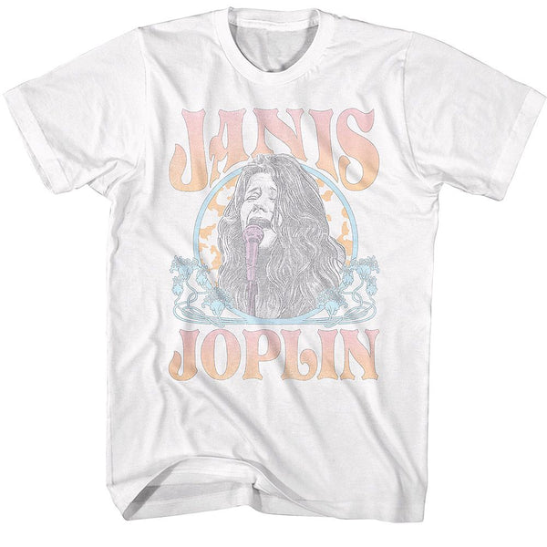 JANIS JOPLIN Eye-Catching T-Shirt, Faded Art