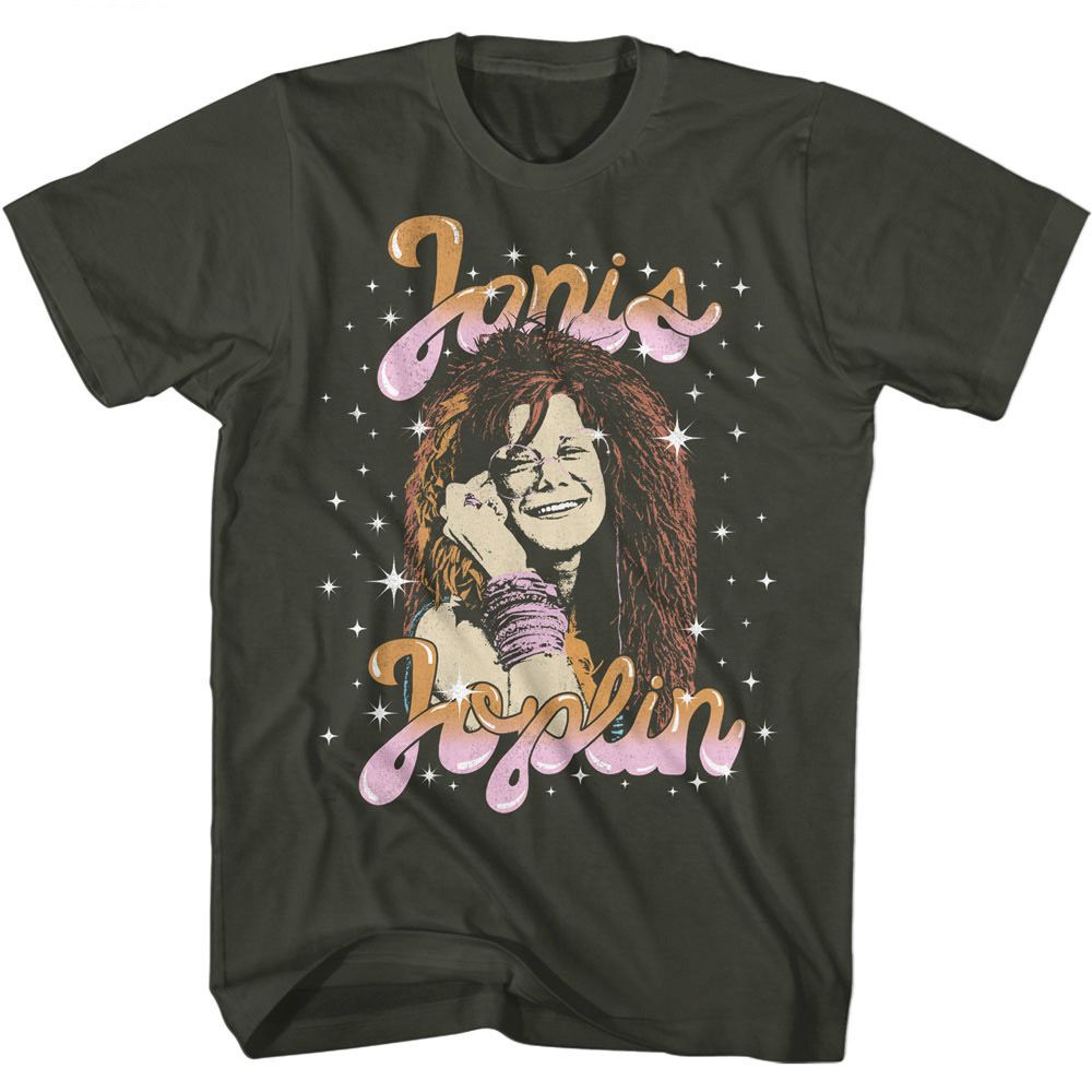 JANIS JOPLIN Eye-Catching T-Shirt, Sparkle