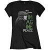 JOHN LENNON T-Shirt for Ladies, Imagine Peace
