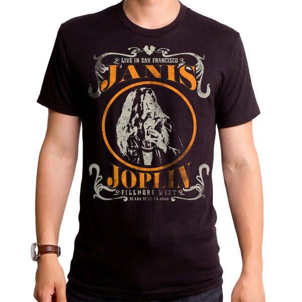 JANIS JOPLIN Elite T-Shirt, Live 1969