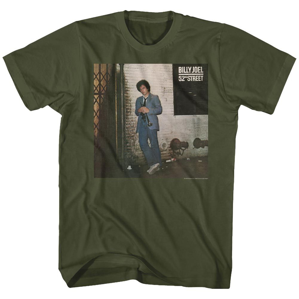 BILLY JOEL Eye-Catching T-Shirt, 52nd Street