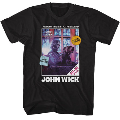 JOHN WICK Exclusive T-Shirt, VHS Cover Art