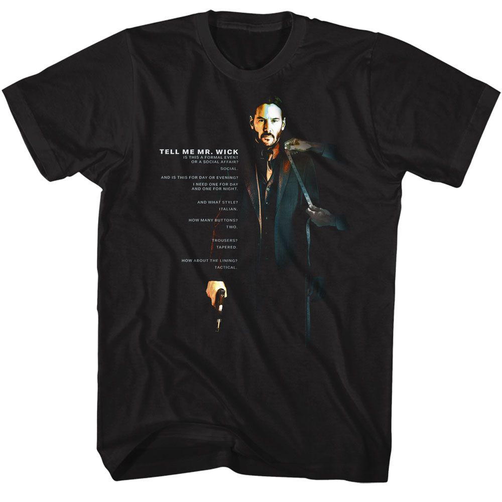 JOHN WICK Exclusive T-Shirt, Tell Me