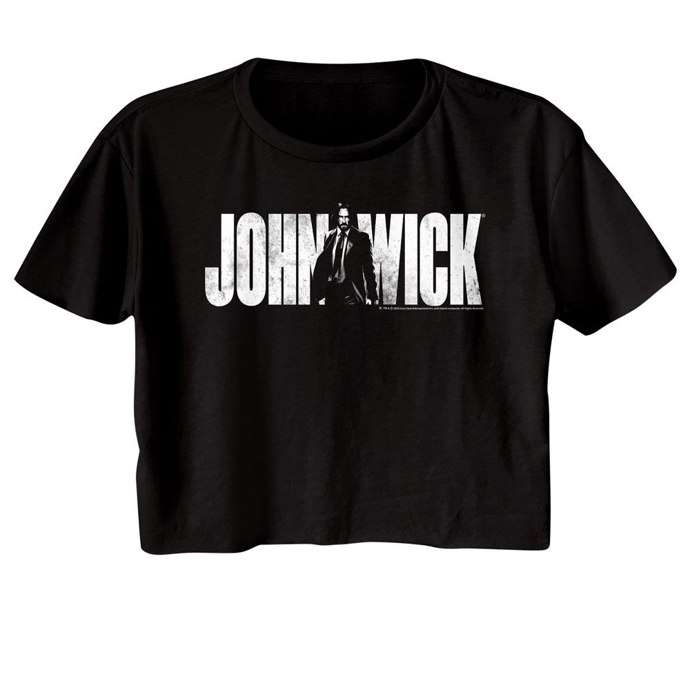 Women Exclusive JOHN WICK Crop, Big Logo