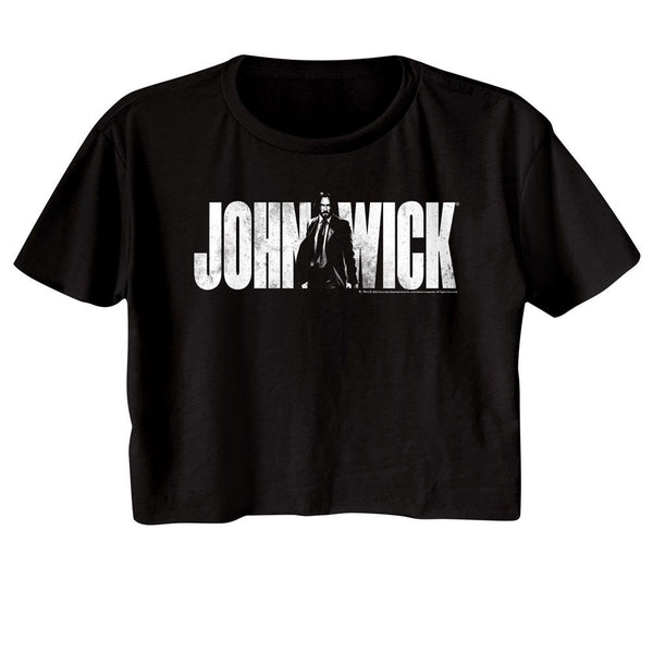 Women Exclusive JOHN WICK Crop, Big Logo