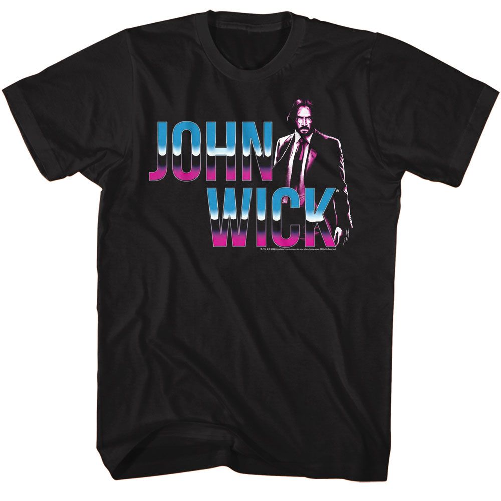 JOHN WICK Exclusive T-Shirt, Neon Chrome Logo