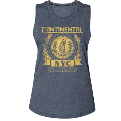 Women Exclusive JOHN WICK Muscle Tank, Continental Nyc