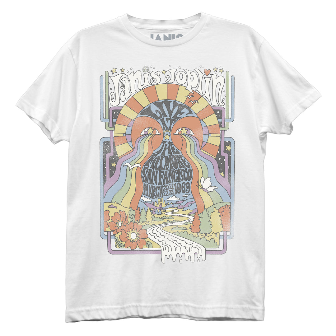 JANIS JOPLIN Elite T-Shirt, San Francisco 1969