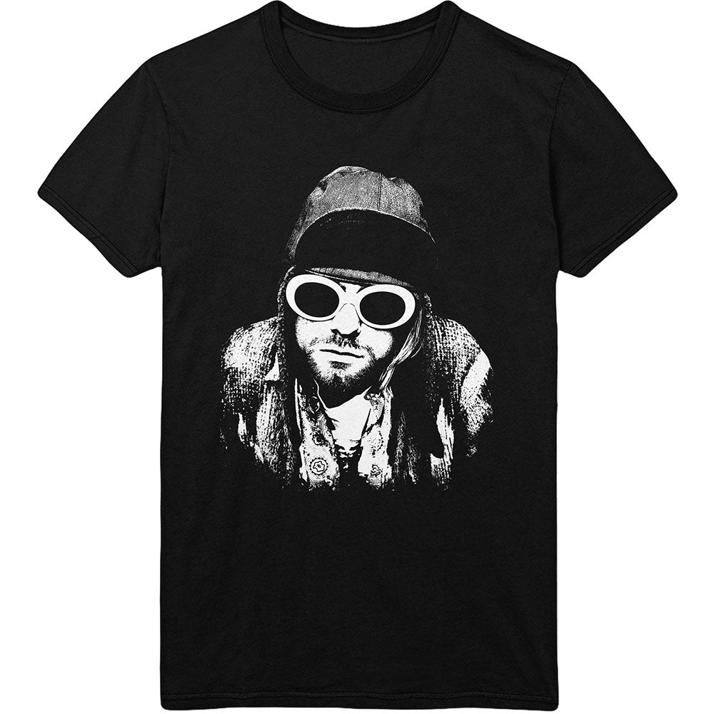 KURT COBAIN Attractive T-Shirt, Monochrome