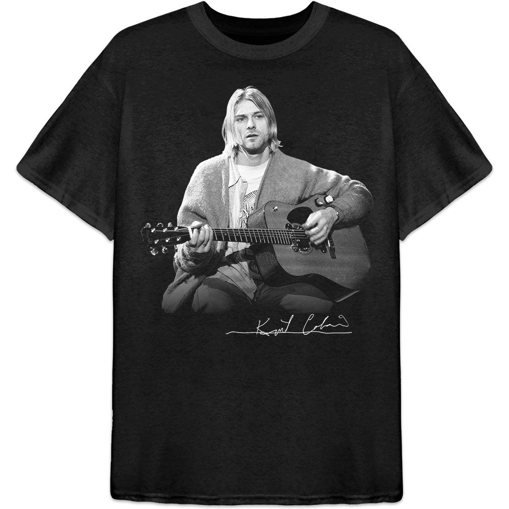 KURT COBAIN Attractive T-Shirt, Live