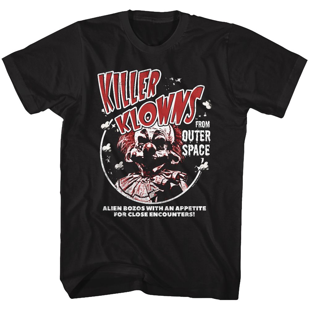 KILLER KLOWNS Terrific T-Shirt, Alien Bozos