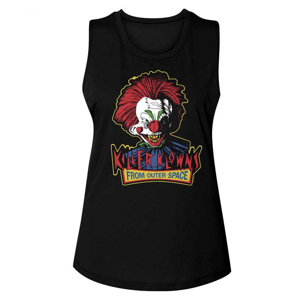 KILLER KLOWNS Tank Top, Head And Logo