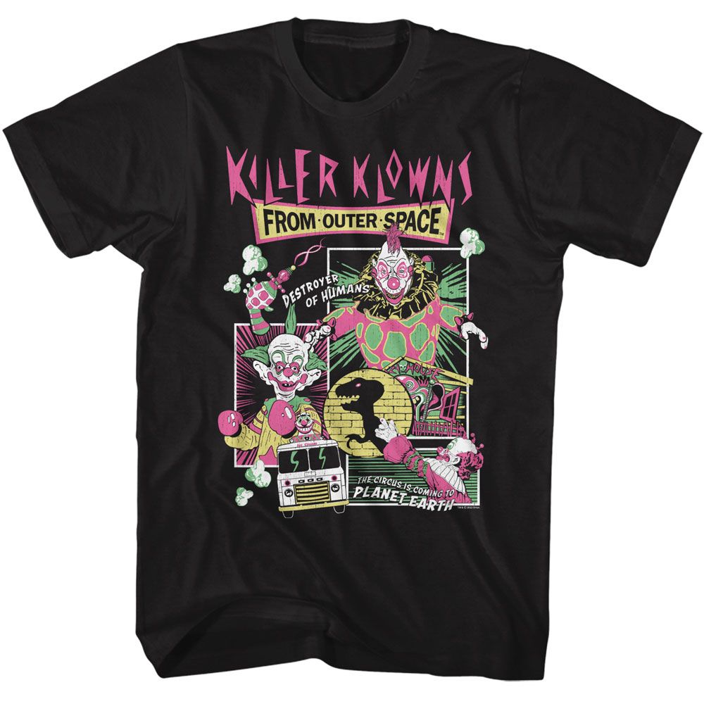 KILLER KLOWNS Eye-Catching T-Shirt, Comic Boxes