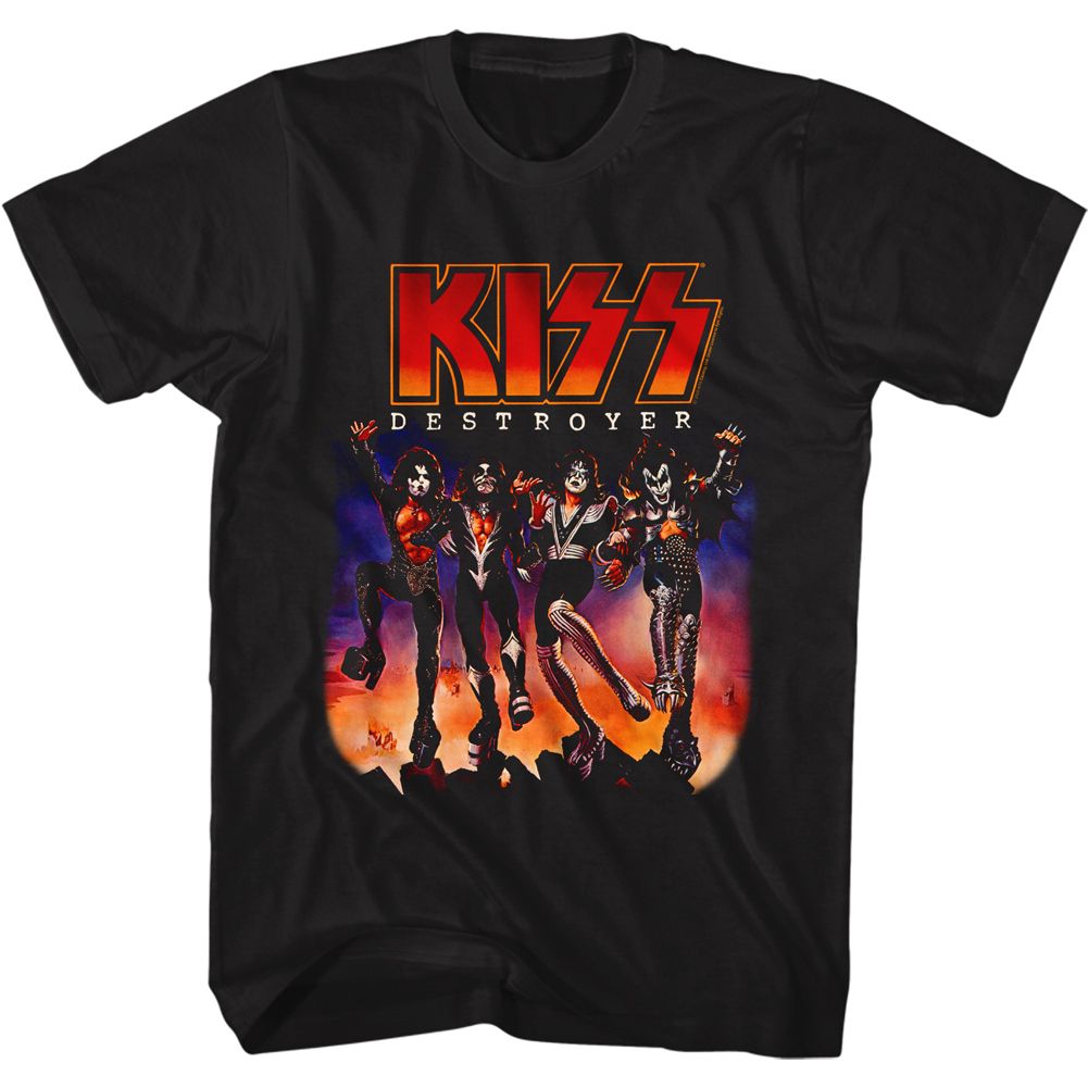 KISS Eye-Catching T-Shirt, Destroyer