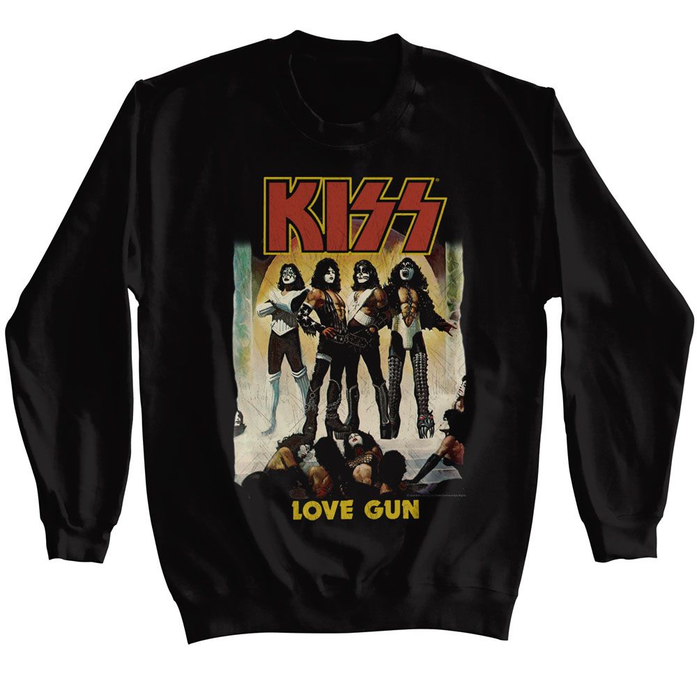 KISS Premium Sweatshirt, Love Gun