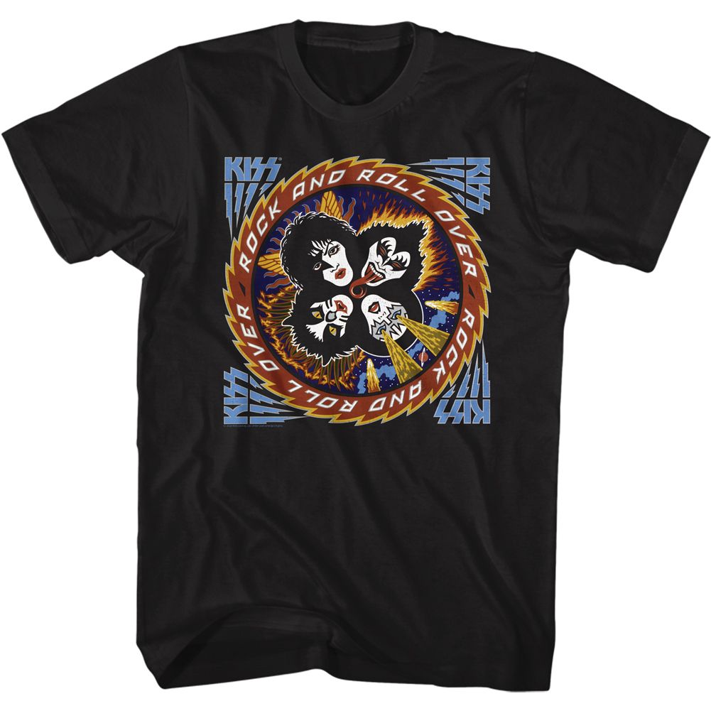 KISS Eye-Catching T-Shirt, RnR Over