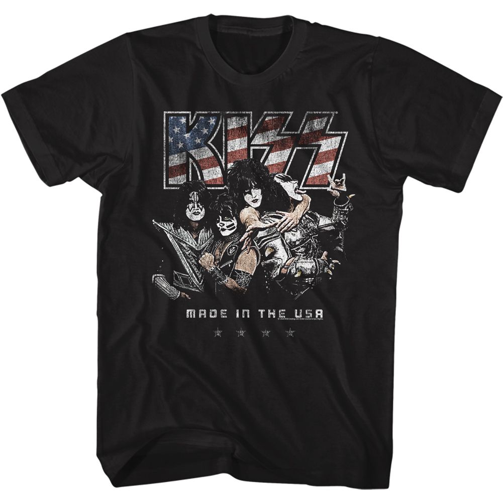 KISS Eye-Catching T-Shirt, Amerikiss