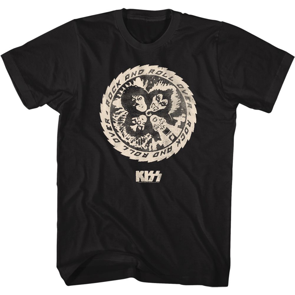 KISS Eye-Catching T-Shirt, Rock And Roll