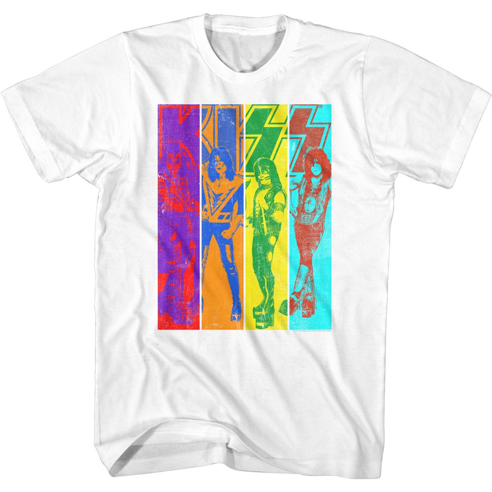 KISS Eye-Catching T-Shirt, Colors