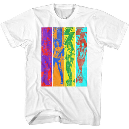 KISS Eye-Catching T-Shirt, Colors