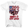 KISS Eye-Catching T-Shirt, Shout