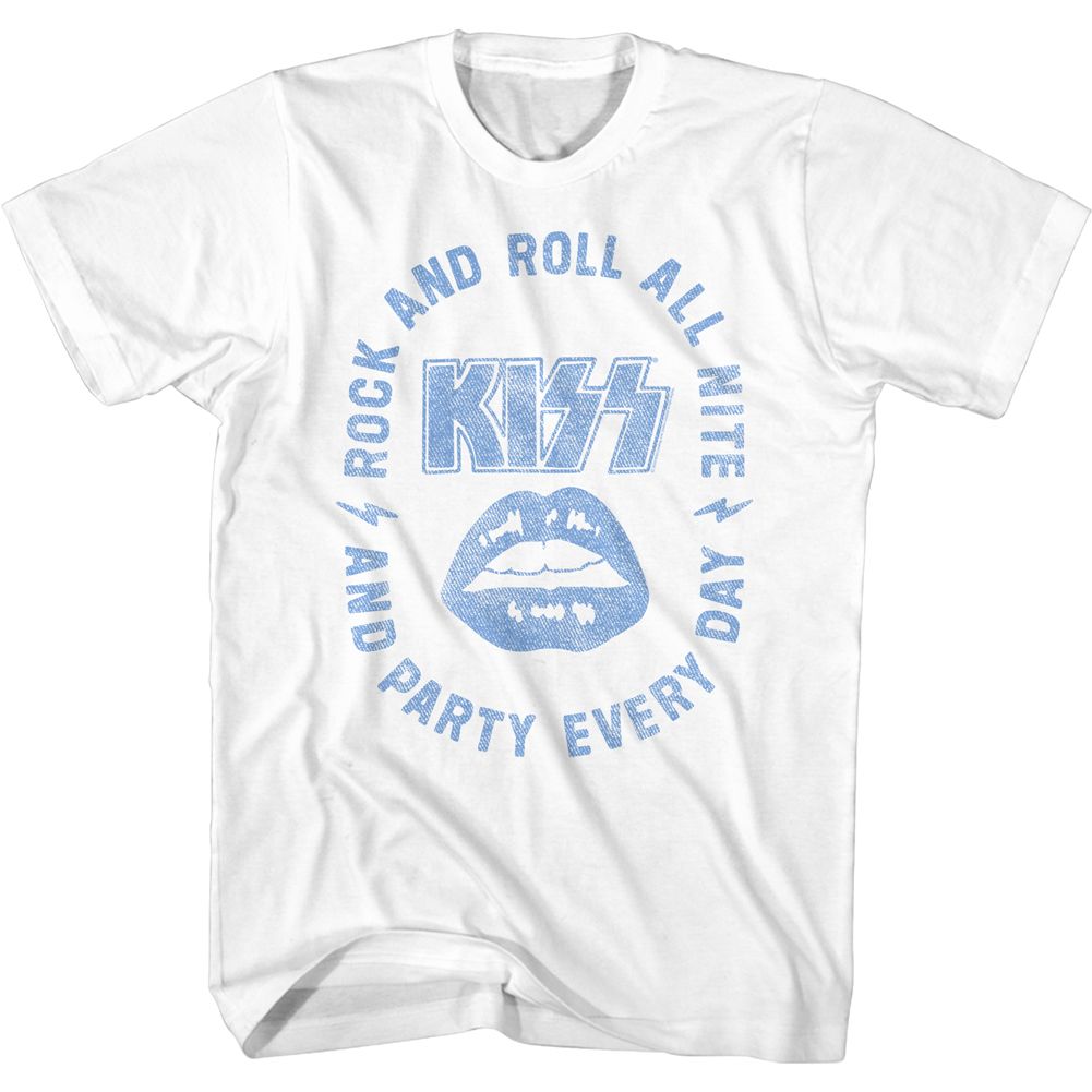 KISS Eye-Catching T-Shirt, All Nite