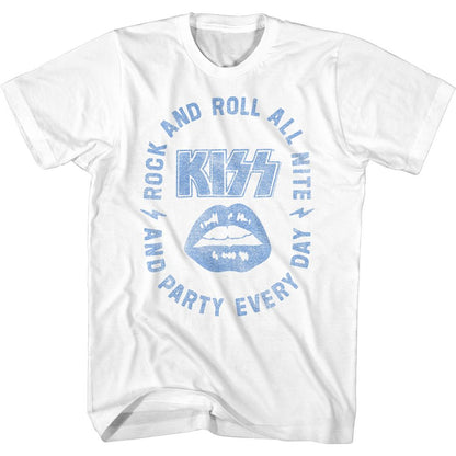 KISS Eye-Catching T-Shirt, All Nite