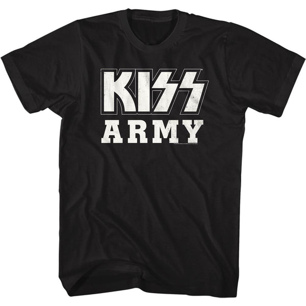 KISS Eye-Catching T-Shirt, BW Army