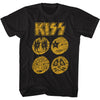 KISS Eye-Catching T-Shirt, Band Sketch