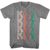 KISS Eye-Catching T-Shirt, Washed Out Logo