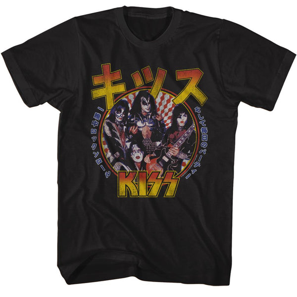 KISS Eye-Catching T-Shirt, Japanese RR All Nite