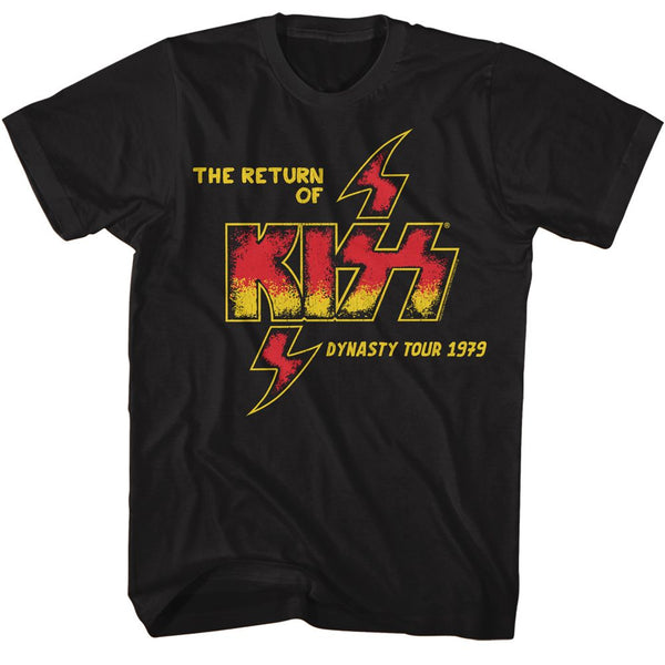 KISS Eye-Catching T-Shirt, The Return 1979