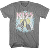 KISS Eye-Catching T-Shirt, Two Guitars