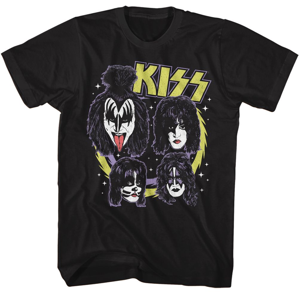 KISS Eye-Catching T-Shirt, Spike Circles