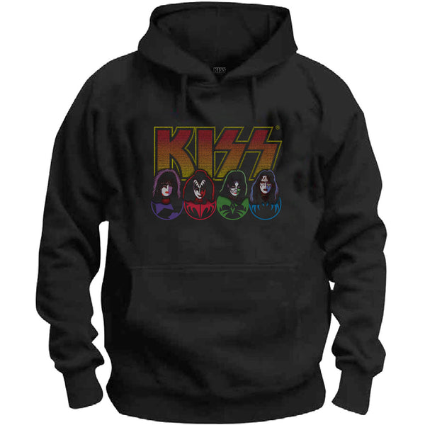 KISS Attractive Hoodie, Logo, Faces & Icons