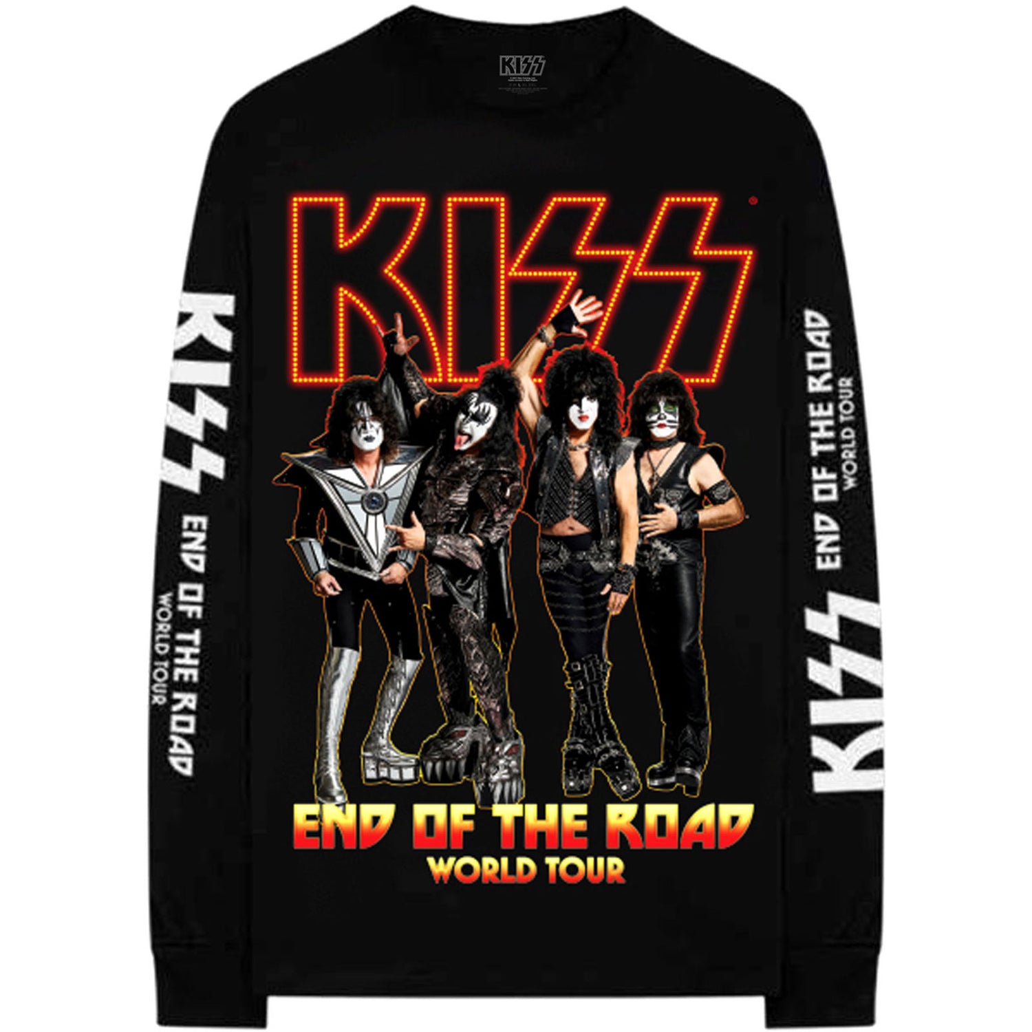 KISS Attractive T-Shirt, End Of The Road Tour