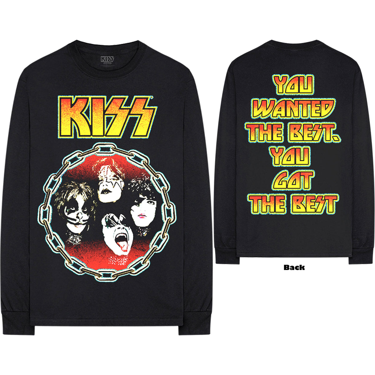 KISS Attractive T-Shirt, You Wanted The Best