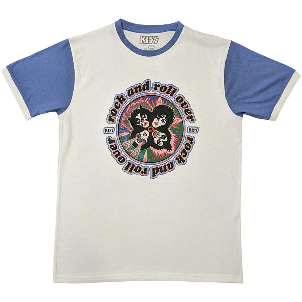 KISS Attractive T-Shirt, Rock And Roll Over