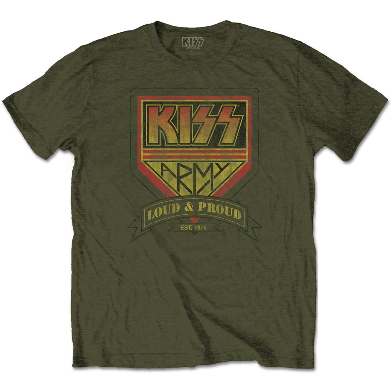 KISS Attractive T-Shirt, Loud &amp; Proud