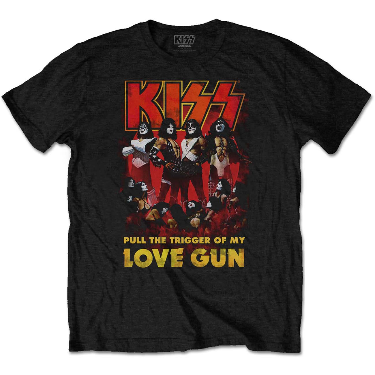 KISS Attractive T-Shirt, Love Gun Glow