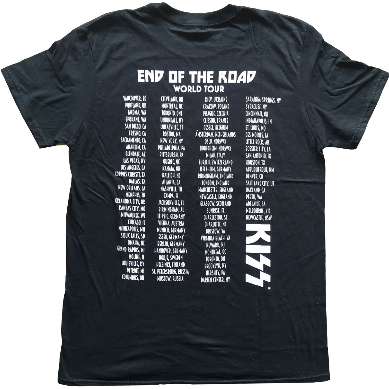 KISS Attractive T-Shirt, End Of The Road Tour