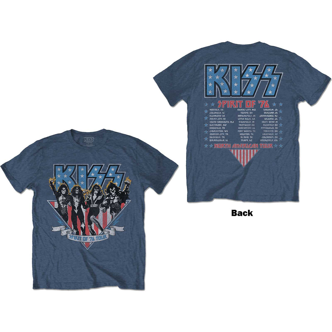 KISS Attractive T-Shirt, Americana